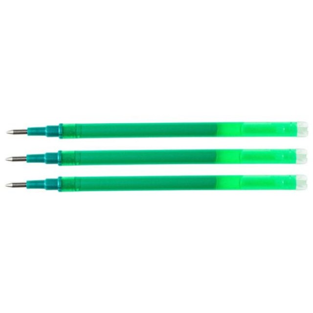 Náhradná náplň do gélového rollera Q-connect 0,7mm zelená3 ks_1