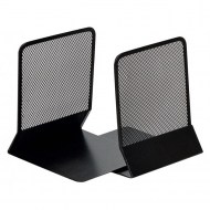 Drôtená zarážka na knihy a zakladače 130x155x165mm čierna 2ks_1