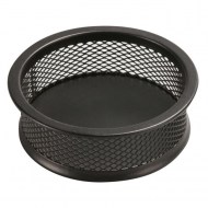 Drôtený stojan na kancelárske spony 90x32mm malý čierny_1