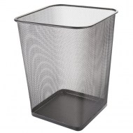 Drôtený kôš 18l hranatý čierny_1