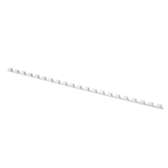 Plastové hrebene Q-CONNECT 6mm biele_1