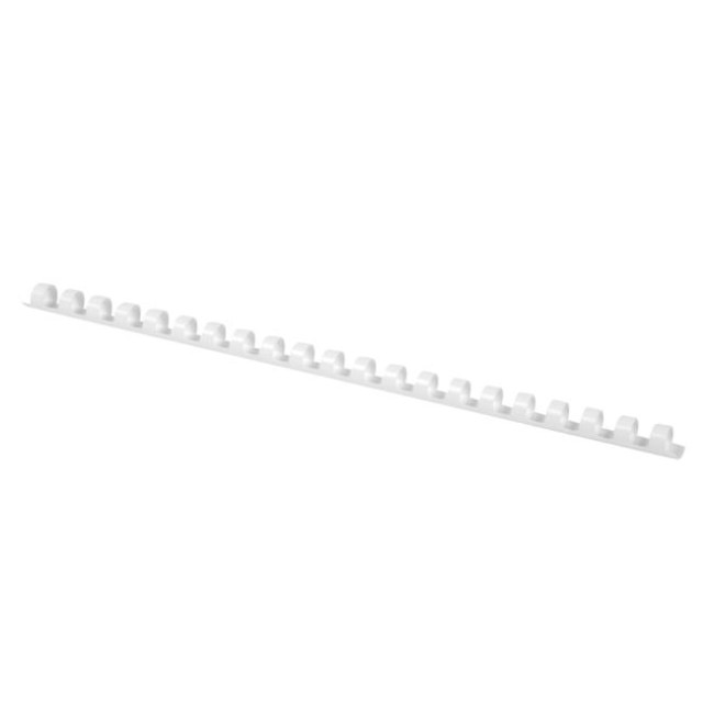 Plastové hrebene Q-CONNECT 12mm biele_1