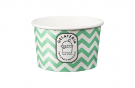 Miska na zmrzlinu 240ml Zig Zag green [50 ks]_1