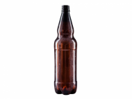 Fľaša PET pivová 1,5 l / bal. 45 ks - HNEDÁ - pevná, Krátky uzáver, 28mm_1