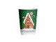 Papierový pohár Vianoce Christmas O90 mm/12oz, 330 ml [25 ks] Typ D-Zelený, Dvojvrstvový_2