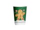 Papierový pohár Vianoce Christmas O90 mm/12oz, 330 ml [25 ks] Typ D-Zelený, Dvojvrstvový_1