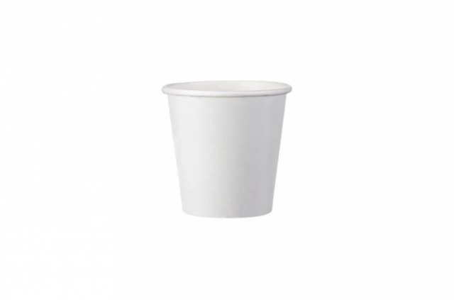 Papierový pohár Biely O62 mm/4oz, 120 ml [50 ks]  _1