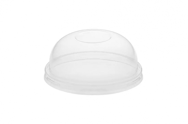 Viečko vypuklé na pohár alebo misku zmrzlinovú, PET transparent o90 mm [100 ks]_1