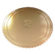 Podnos tortový okrúhly pr. 36 cm Zlatý_1