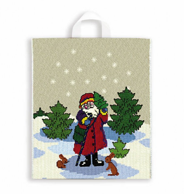 Taška LDPE 40x46 cm VIANOCE Vyšívané 100% RECYKLOVATEĽNÉ_1