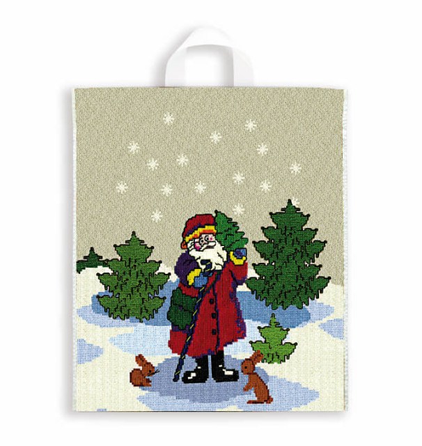 Taška LDPE 40x46 cm VIANOCE Vyšívané 100% RECYKLOVATEĽNÉ_1