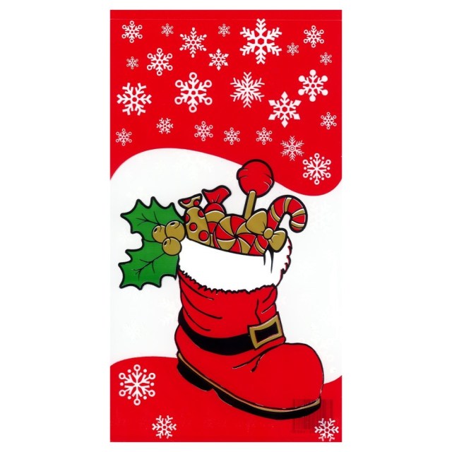 Vrecko mikulášske tatrafanové PP 20 x 37 cm - ČIŽMA_1