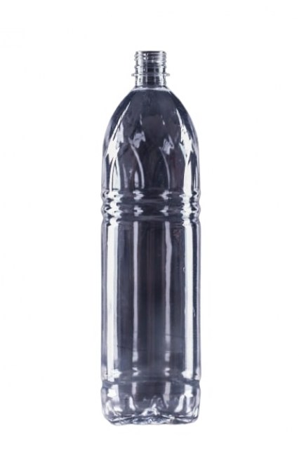 Fľaša PET 1,5 l Priehľadná / bal. 50 ks, dlhý uzáver 28mm_1