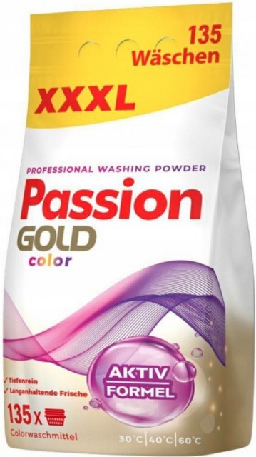 Prací prášok PASSION GOLD color 8,1 kg _1