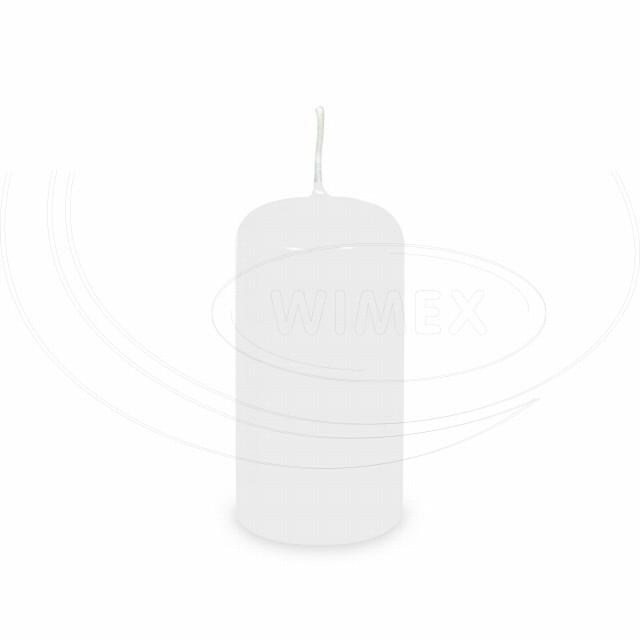 Sviečka valcová biela O50 x 100 mm [4 ks]_4