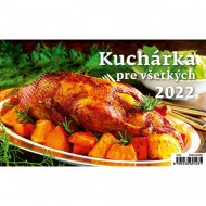 Stolový kalendár riadkový 22,6x13,9 cm - Kuchárka pre všetkých 2026_1