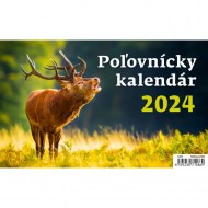 Stolový kalendár riadkový 22,6x13,9 cm - Poľovnícky 2026_1