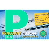 Stolový kalendár riadkový 23 x 14 cm - Pracovný 2026_1