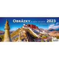 Stolový kalendár stĺpcový 32,1x13,4 cm - Obrázky zo sveta 2026_1