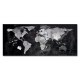 Sklenená tabuľa artverum 130x55cm mapa sveta_1