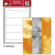 Etikety na zakladače, mix farieb, 192x61mm, 400 ks_1