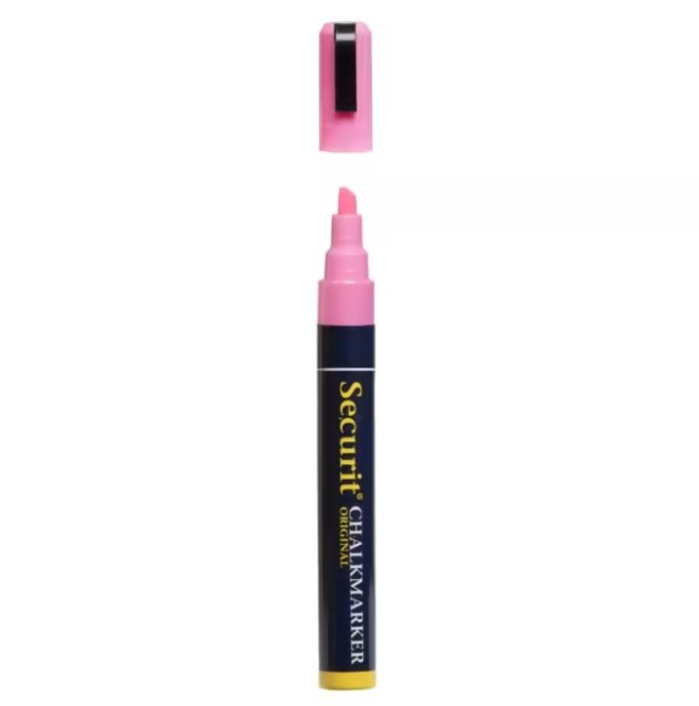 Stredný popisovač, šírka hrotu: 2 - 6 mm, Pink_1