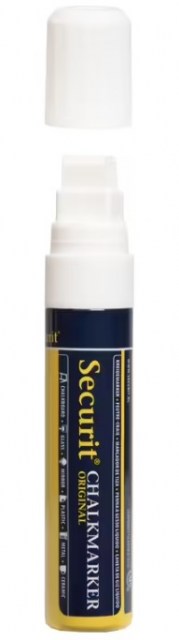 Securit silný popisovač, šírka hrotu: 7 - 15 mm, 1 ks, White_1