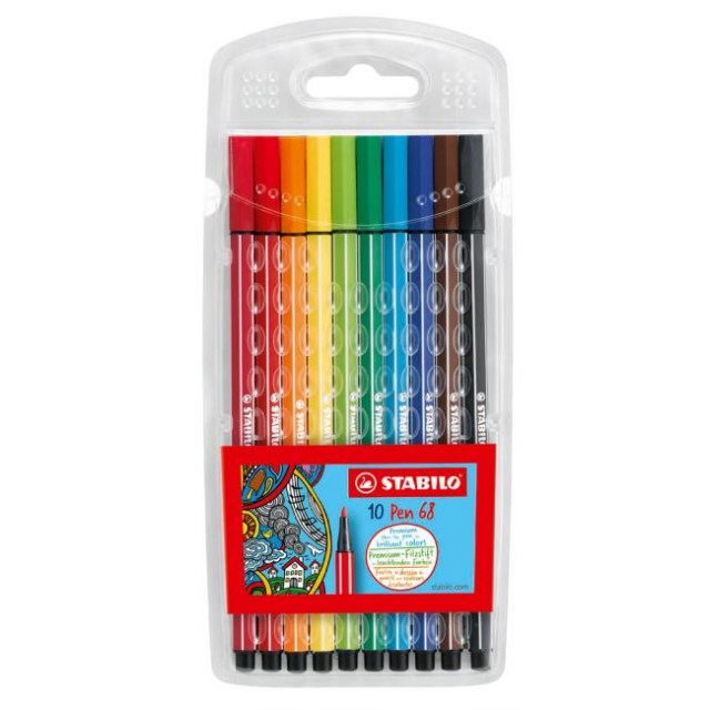 Sada popisovačov STABILO Pen 68/10S_1