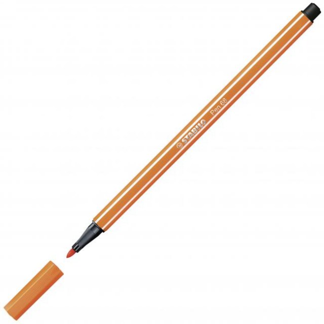 Popisovač STABILO Pen 68 rumelka svetlá_1