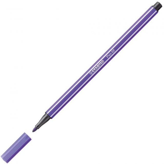 Popisovač STABILO Pen 68 fialový_1