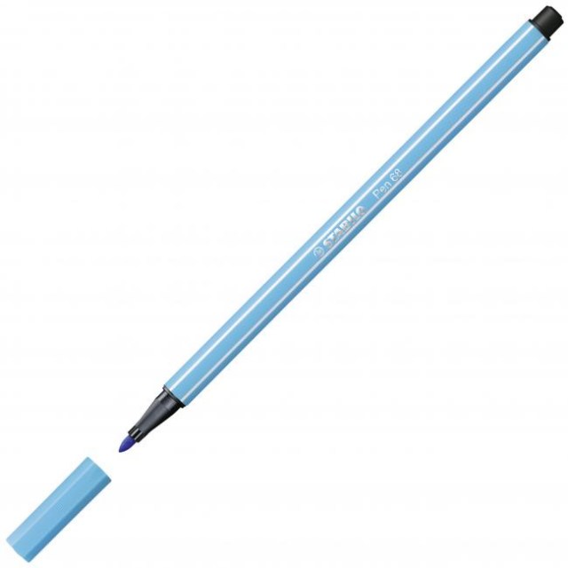 Popisovač STABILO Pen 68 azúrovo modrý_1
