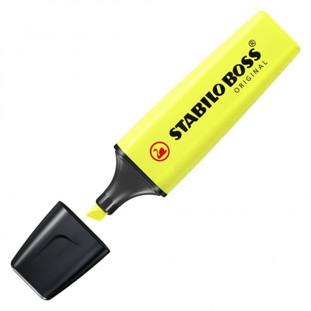 Zvýrazňovač STABILO BOSS ORIGINAL žltý_1