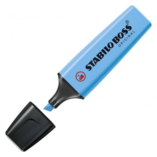 Zvýrazňovač STABILO BOSS ORIGINAL modrý_1
