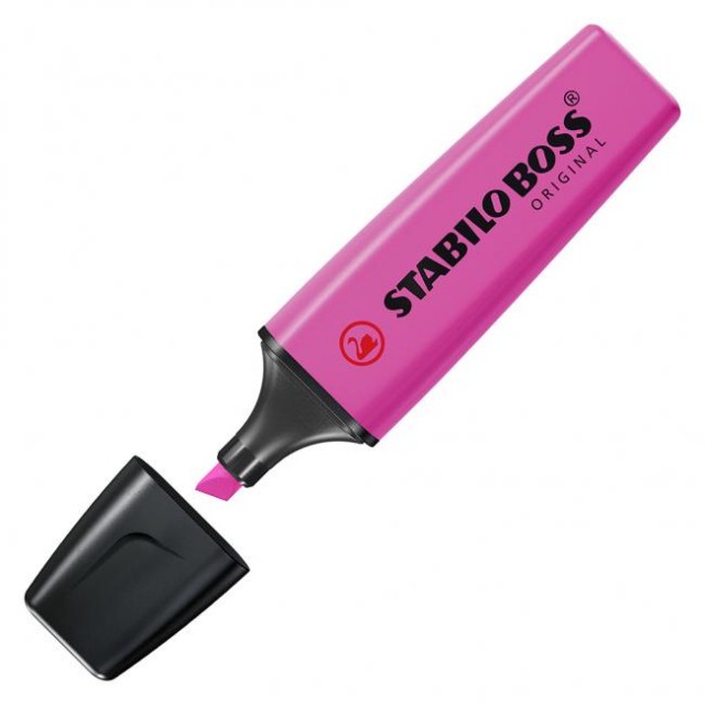 Zvýrazňovač STABILO BOSS ORIGINAL svetlofialový_1