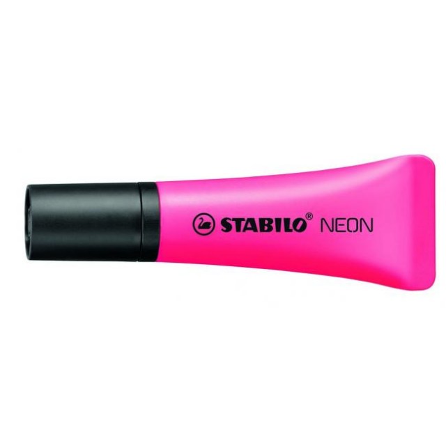 Zvýrazňovač STABILO NEON ružový_1