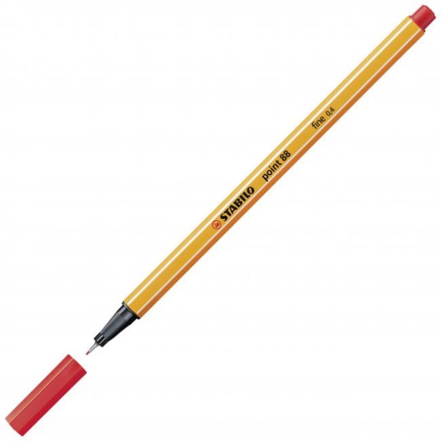 Liner STABILO Point 88 červený_1