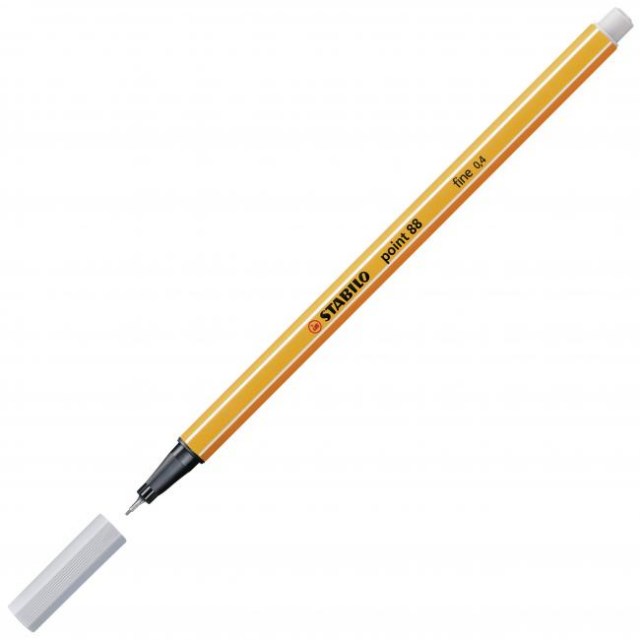 Liner STABILO Point 88 svetlosivý_1