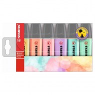 Sada zvýrazňovačov STABILO BOSS pastel 6S_1