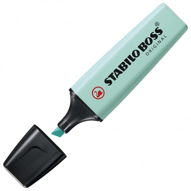 Zvýrazňovač STABILO BOSS ORIGINAL Pastel pastelový tyrkysový_1