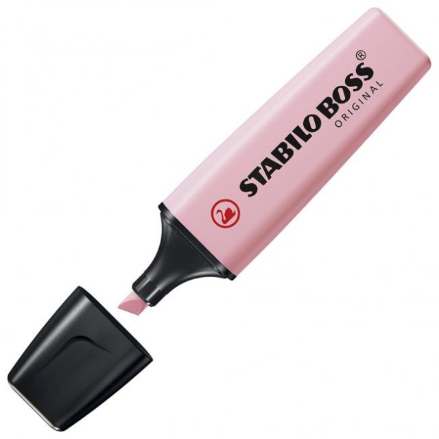 Zvýrazňovač STABILO BOSS ORIGINAL Pastel pastelový ružový_1