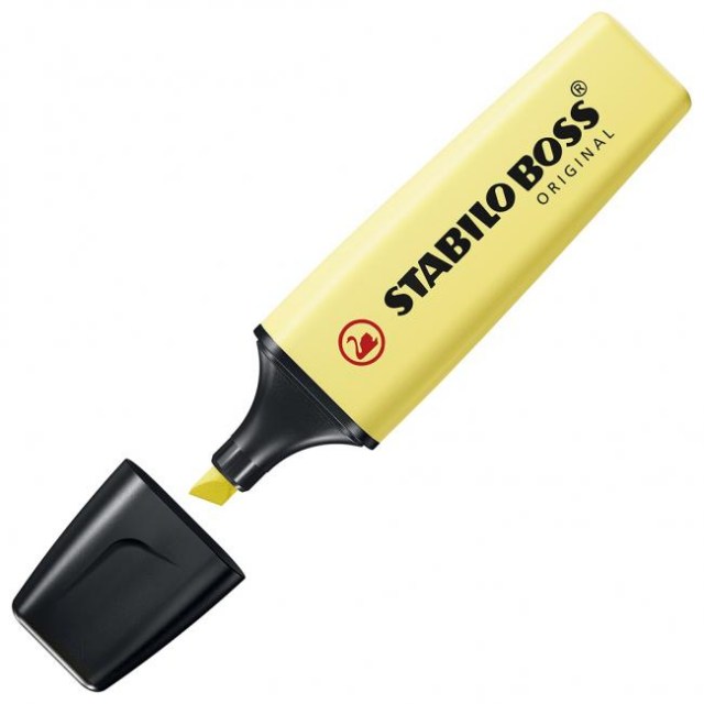 Zvýrazňovač STABILO BOSS ORIGINAL Pastel pastelový žltý_1