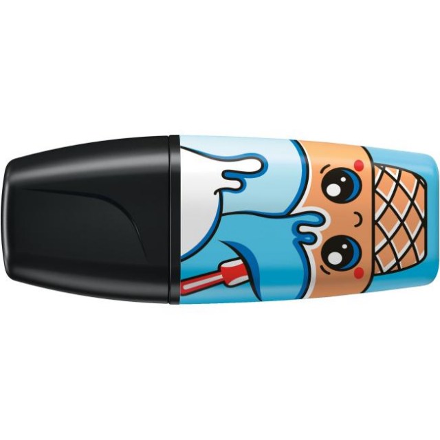 Zvýrazňovač STABILO BOSS MINI Sweet Friends modrá_1
