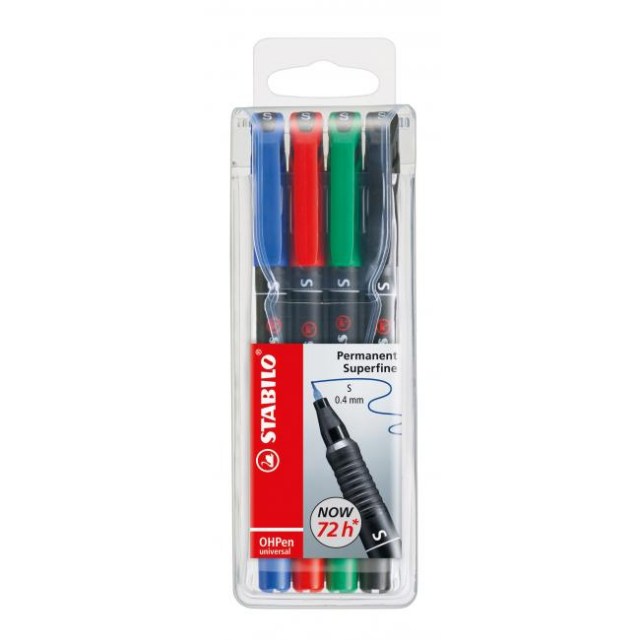 Sada popisovačov OHP STABILO universal S 841/4S_1
