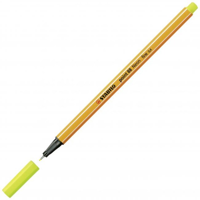 Liner STABILO Point 88 neon žltá_1