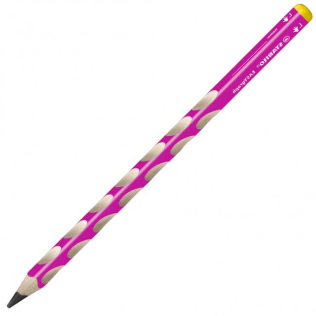 Ceruzka STABILO ergonomická EASYgraph pre ľavákov ružová 6ks_1