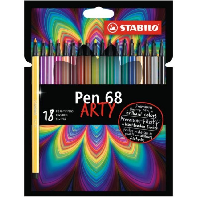 Sada popisovačov STABILO Pen 68/18S ARTY_1