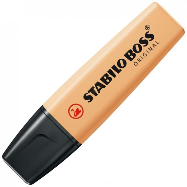 Zvýrazňovač  STABILO BOSS ORIGINAL Pastel pastelová oranžová_1