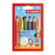 Farbičky STABILO woody 3 in1 6ks_1