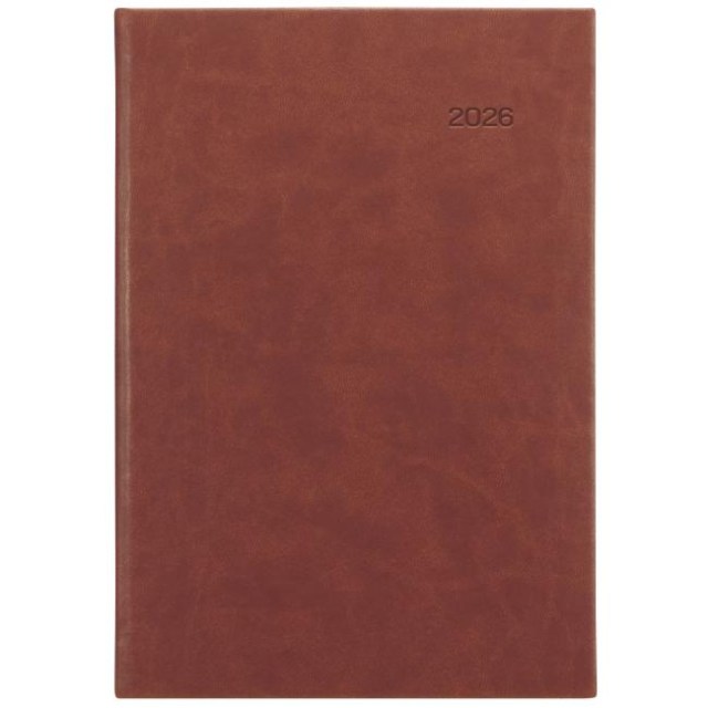Diár Viva týždenný A5 14,8 x 21 cm hnedý 2026_1