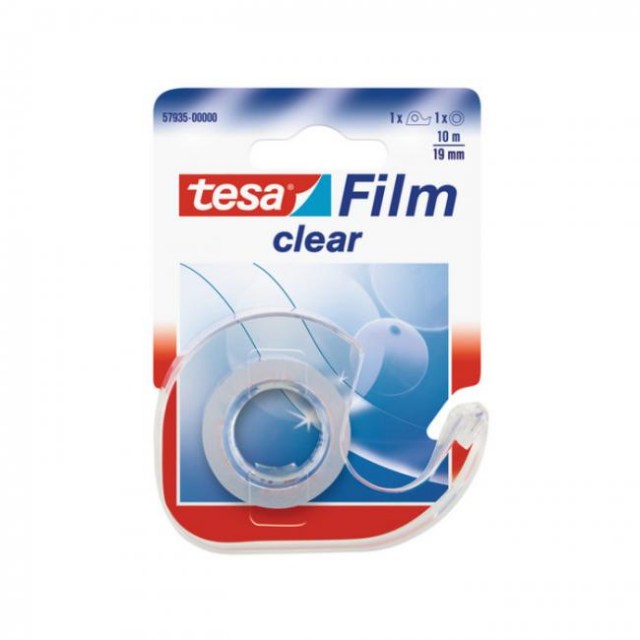 Lepiaca páska TESA clear 19mm x 10m s dispenzorom_1